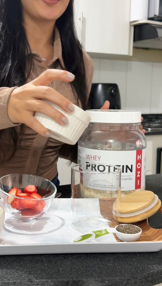 Avena trasnochada con Proteína