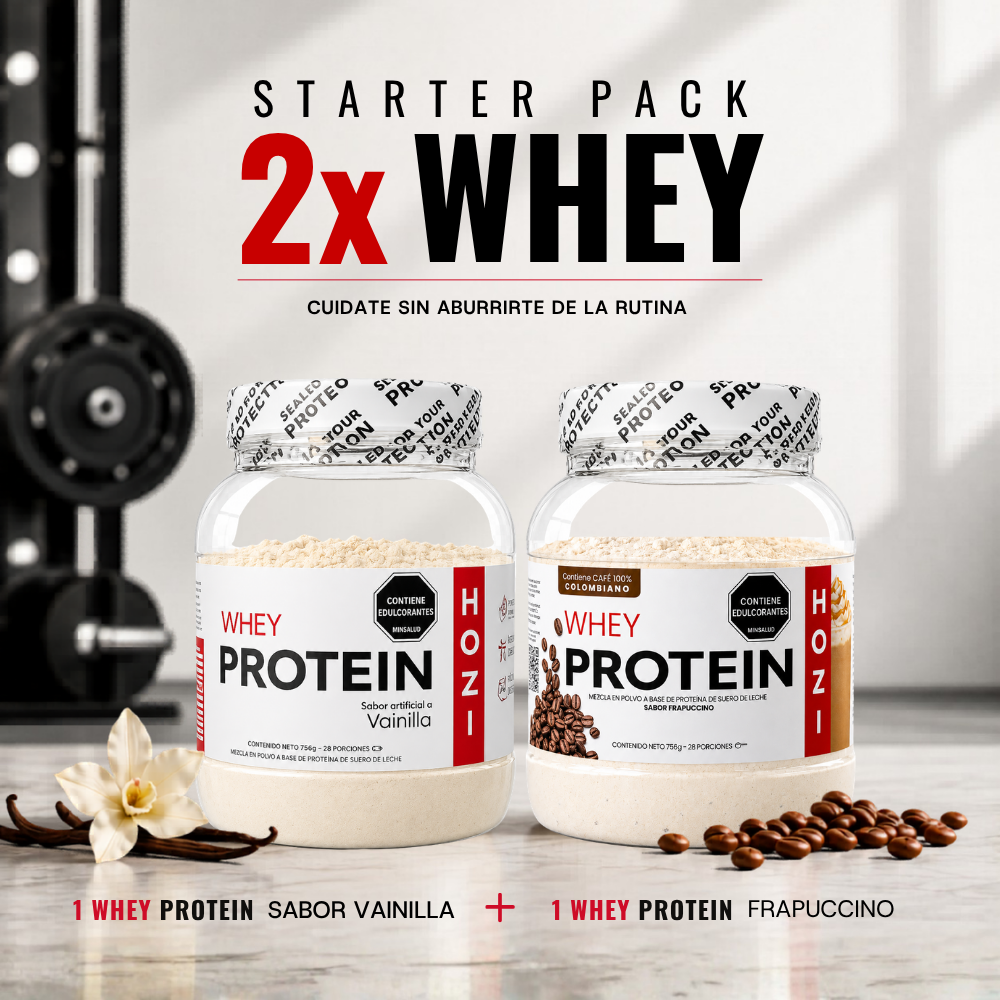 starter pack — 2x Whey Protein Hozi