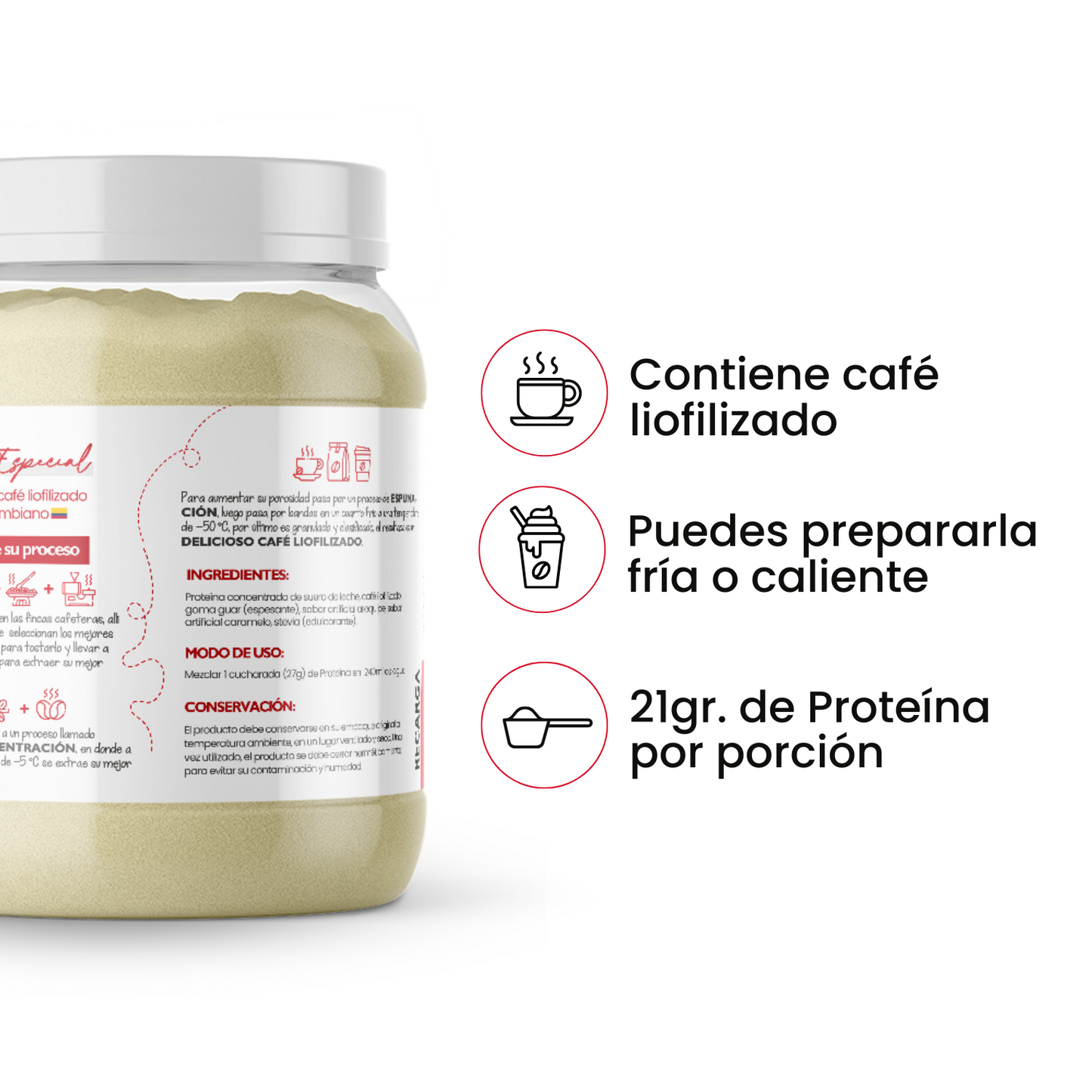 WHEY PROTEIN FRAPUCCINO